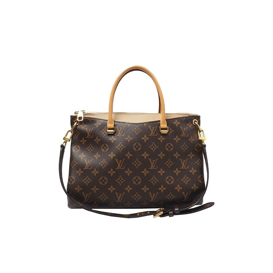 Louis-Vuitton-Monogram-Pallas-MM-2-Way-Bag-Hand-Bag-M40929